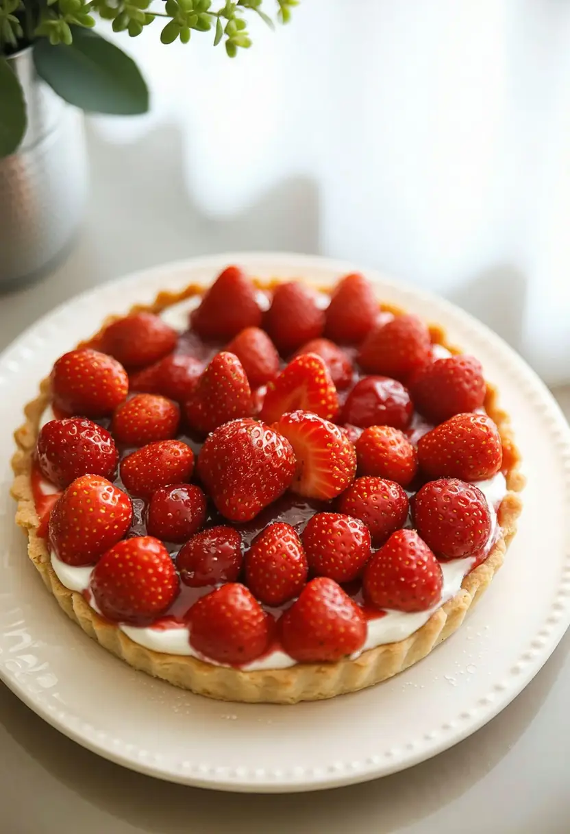 Recipe Image Fruity Strawberry Tart