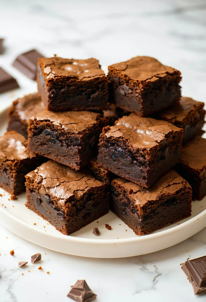 Fudgy Chocolate Brownies Recipe | Give Me Cookie
