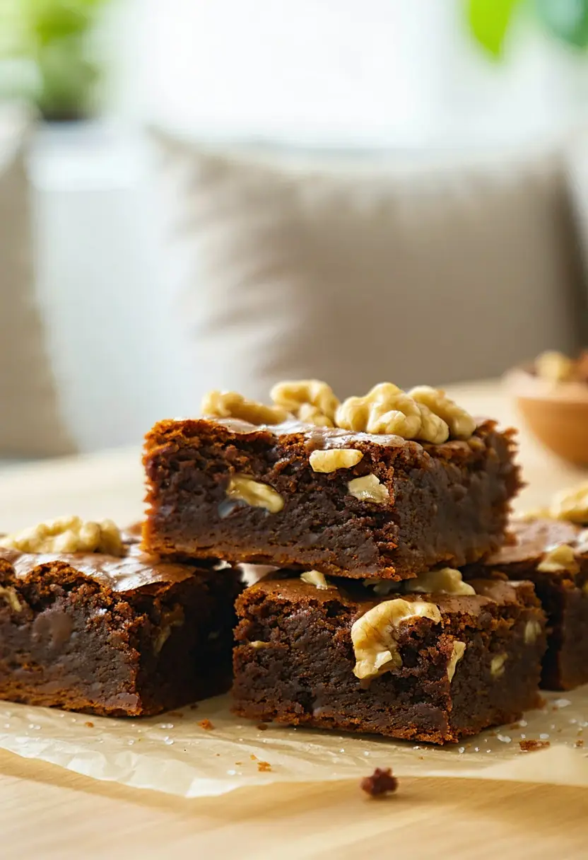 Recipe Image Fudgy Walnut Brownies