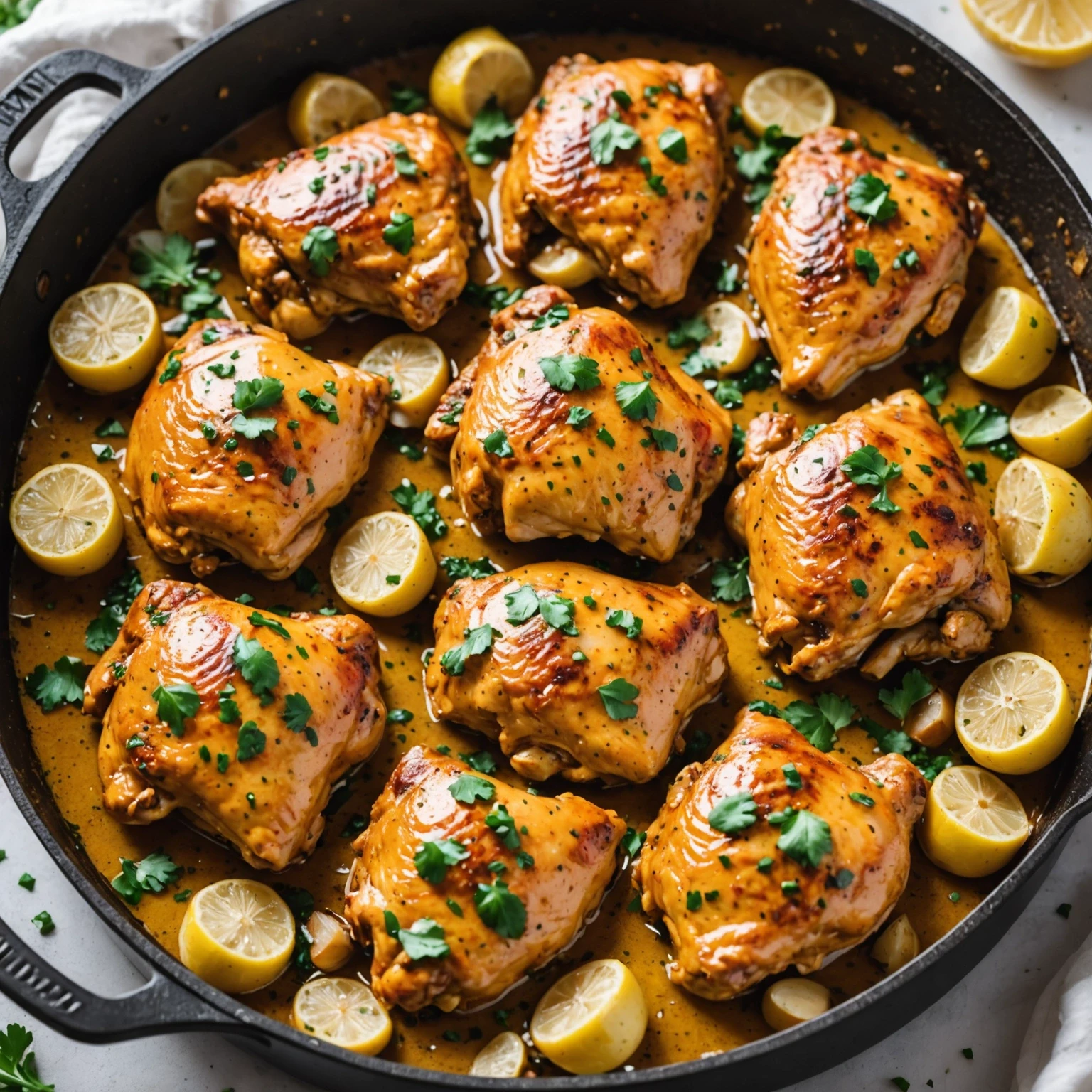 Recipe Image Garlic Butter Chicken Thighs