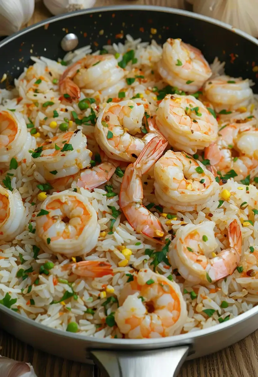 Recipe Image Garlic Butter Shrimp Rice