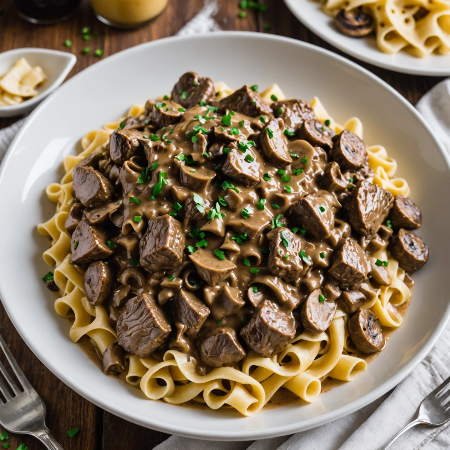 Recipe Image Gourmet Beef Stroganoff