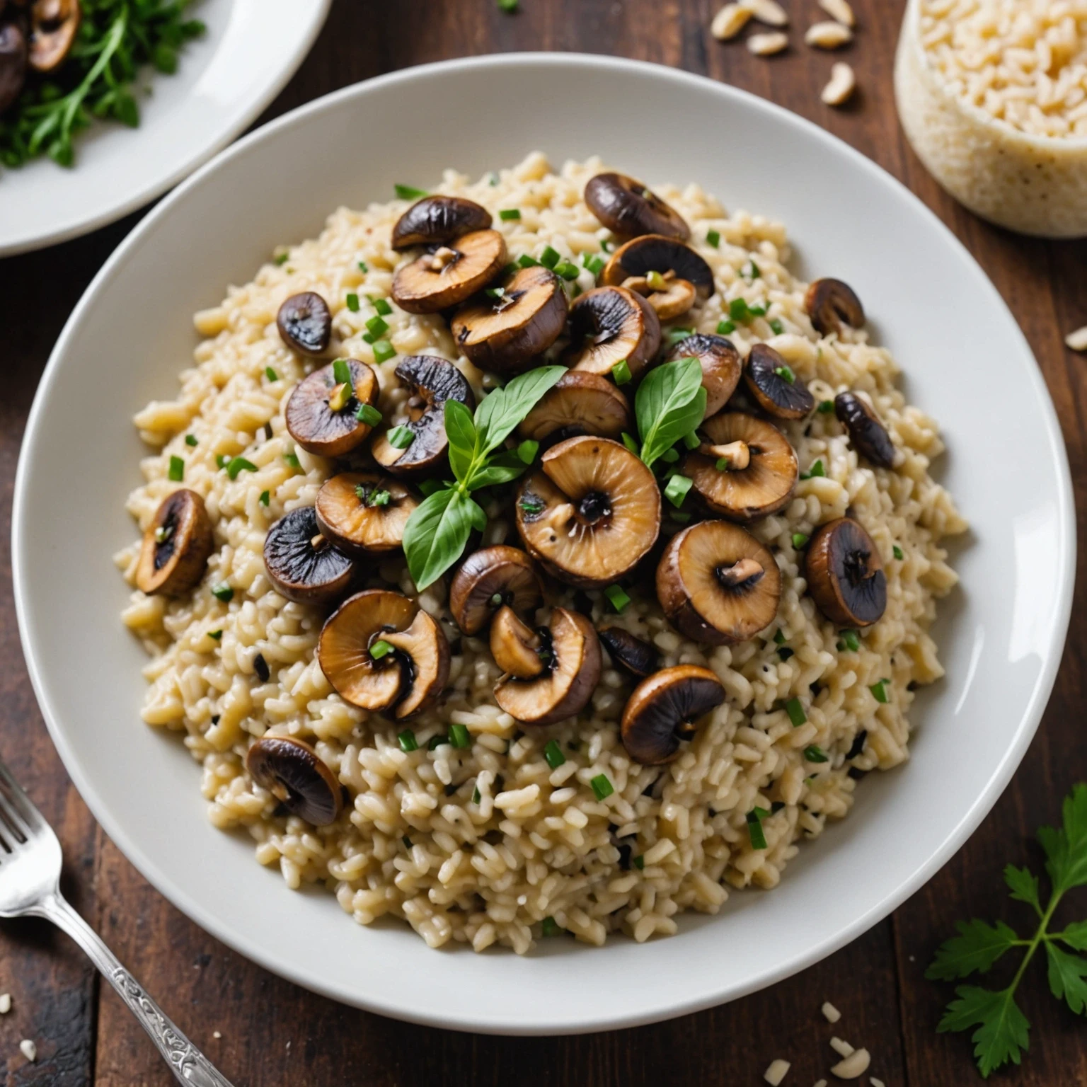 Gourmet Risotto with Mushrooms Recipe | Give Me Cookie