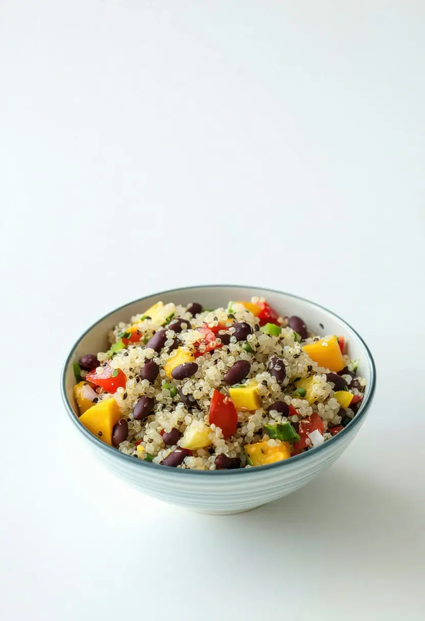 Healthy Quinoa and Black Bean Salad Recipe | Give Me Cookie