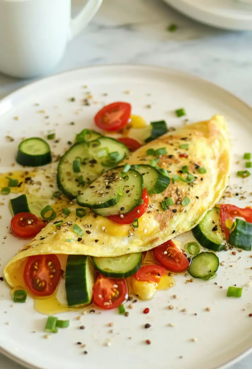 Recipe Image Healthy Veggie Omelette