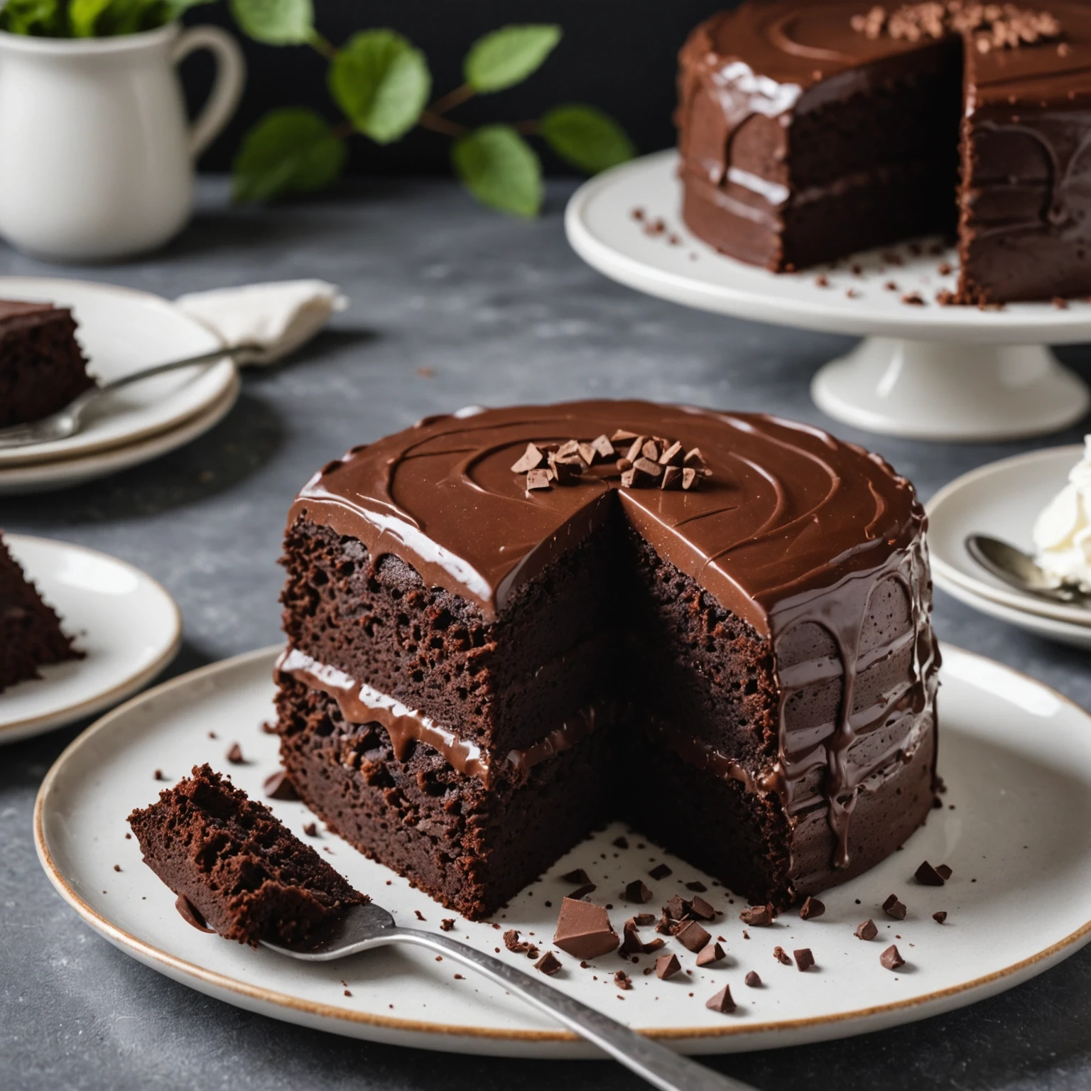 Recipe Image High-Protein Chocolate Cake