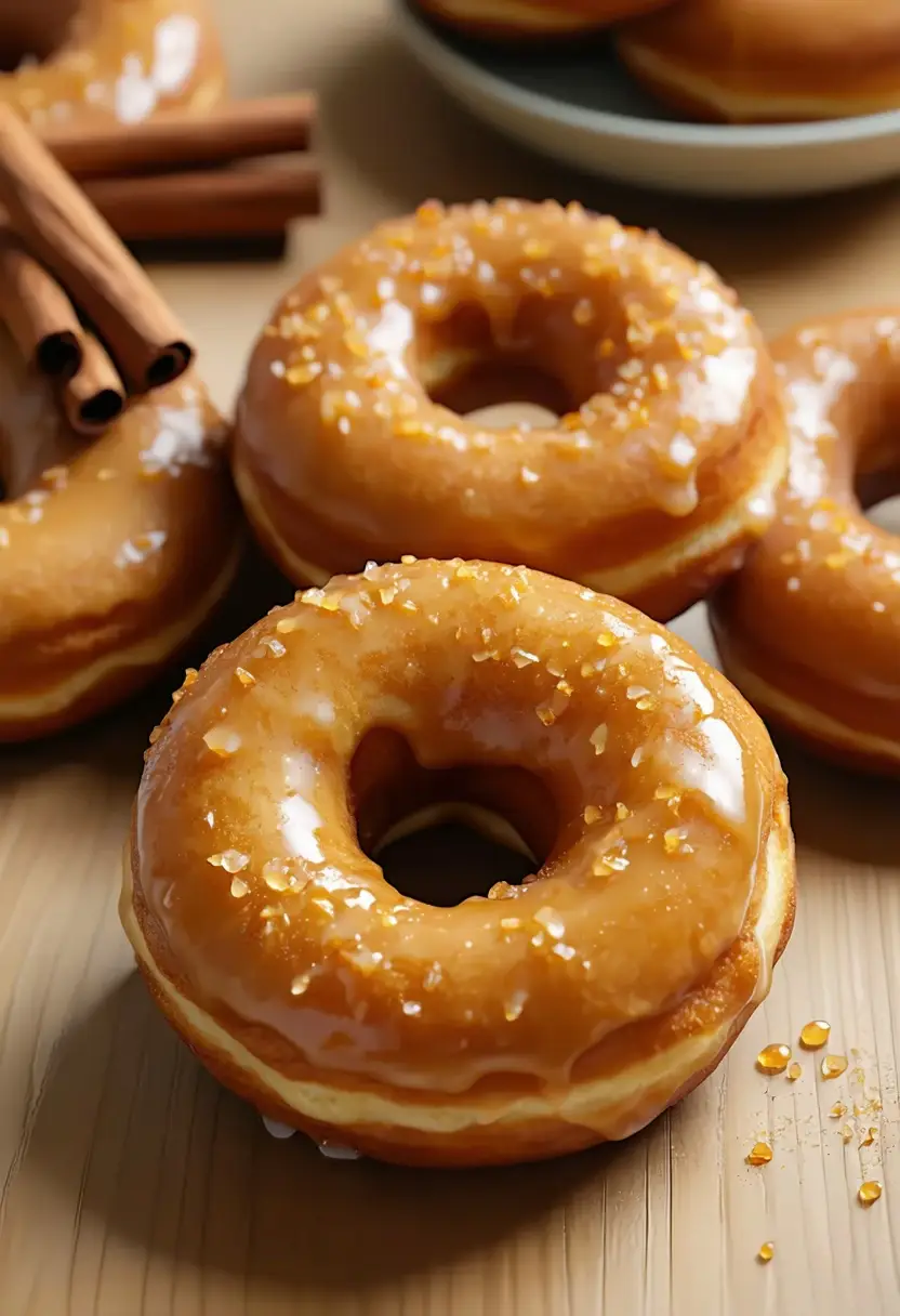 Recipe Image Honey Cinnamon Donuts