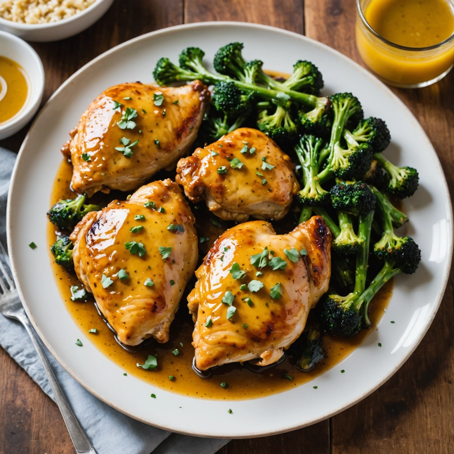 Recipe Image Honey Mustard Glazed Chicken