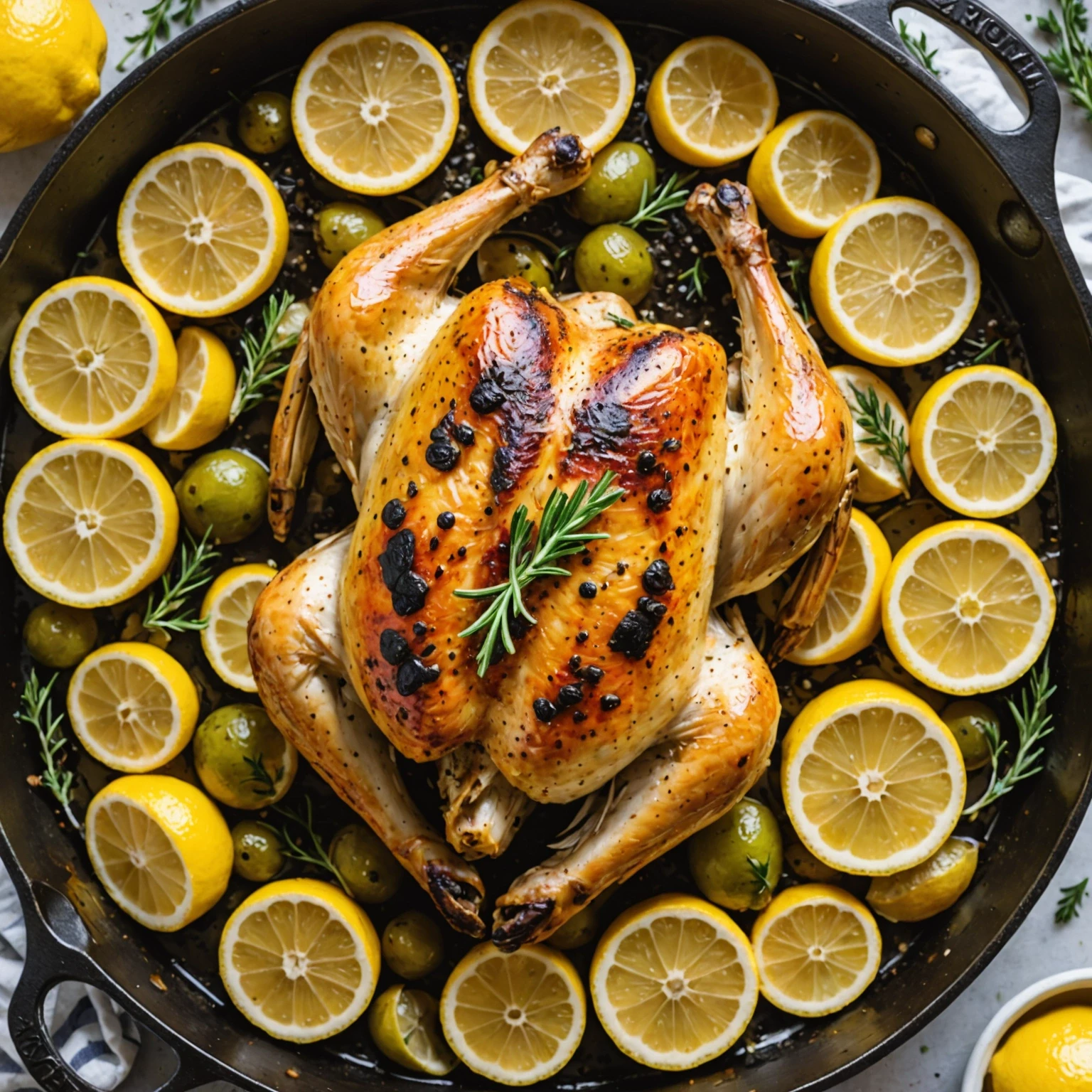 Recipe Image Lemon Pepper Roast Chicken