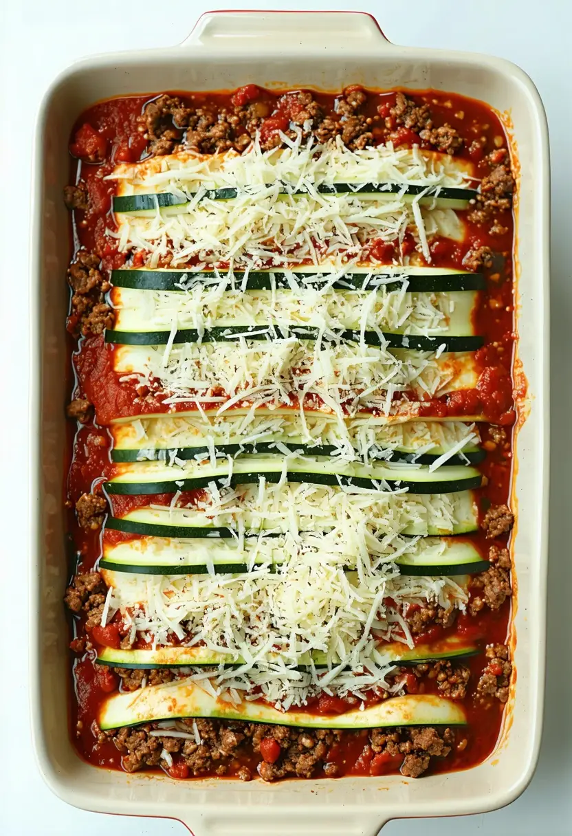 Low Carb Zucchini Lasagna Recipe | Give Me Cookie