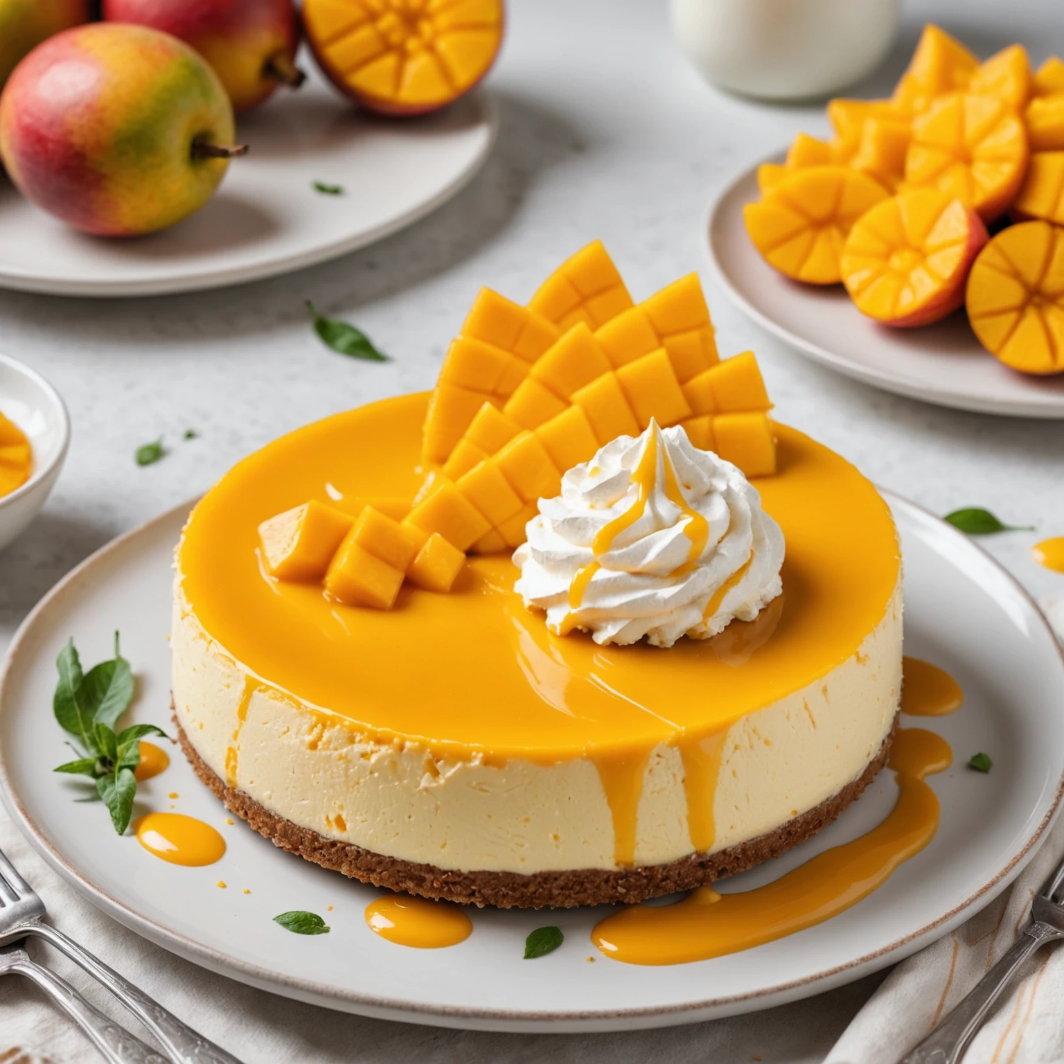 Recipe Image Mango Cheesecake