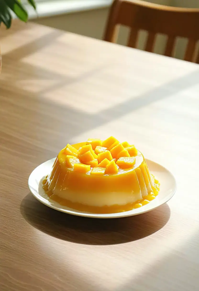 Recipe Image Mango Pudding