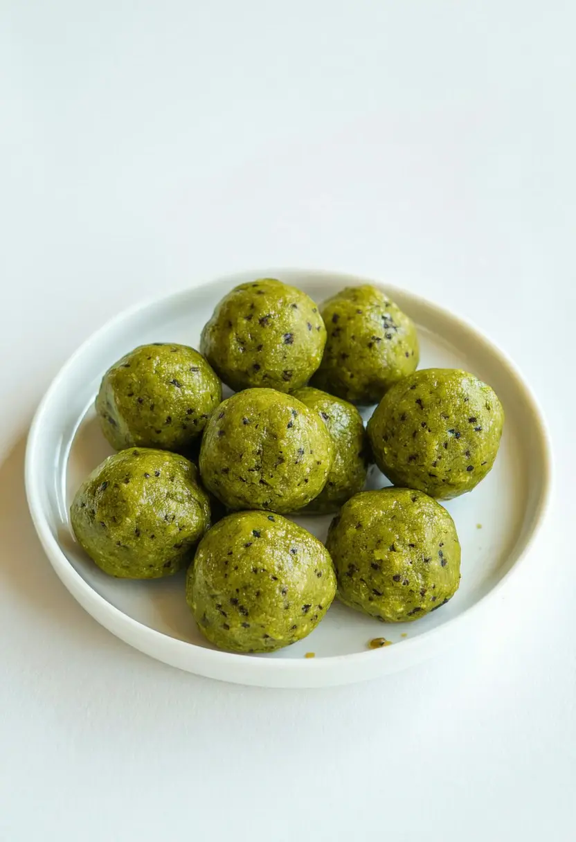 Recipe Image Matcha Green Tea Energy Balls