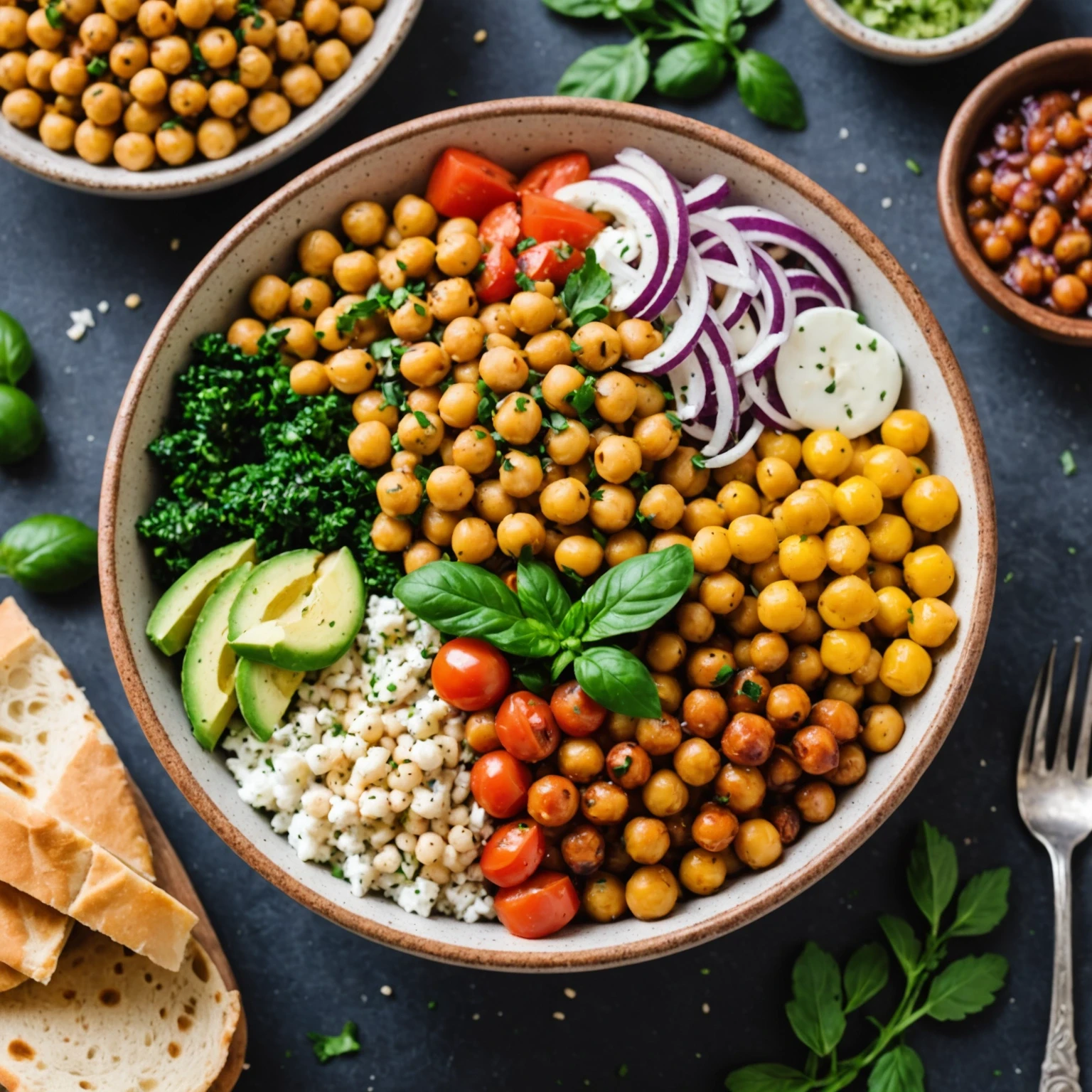 Recipe Image Mediterranean Chickpea Lunch Bowl