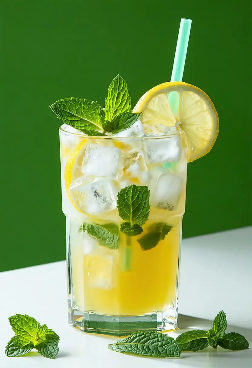 Recipe Image Mint Lemon Cooler