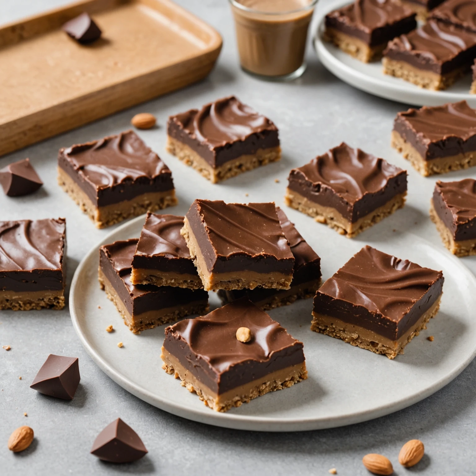 Recipe Image No-Bake Chocolate Peanut Butter Bars