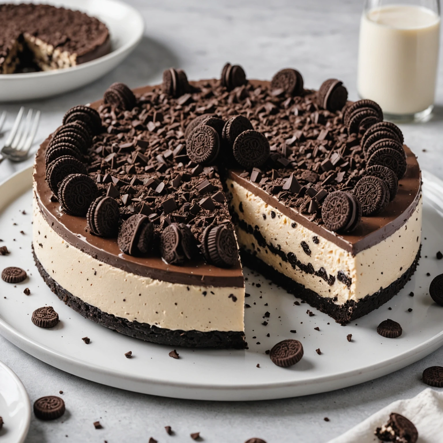 Recipe Image No-Bake Oreo Cheesecake