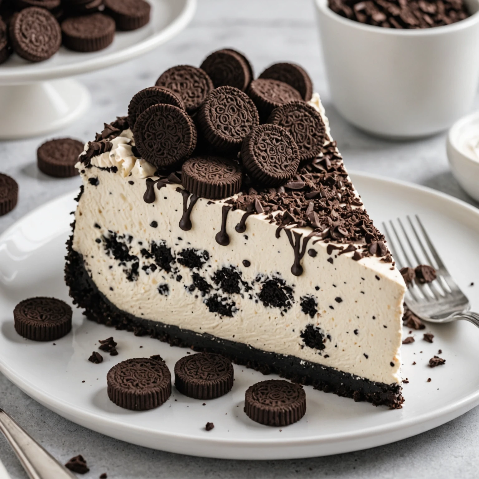Recipe Image No-Bake Oreo Cheesecake