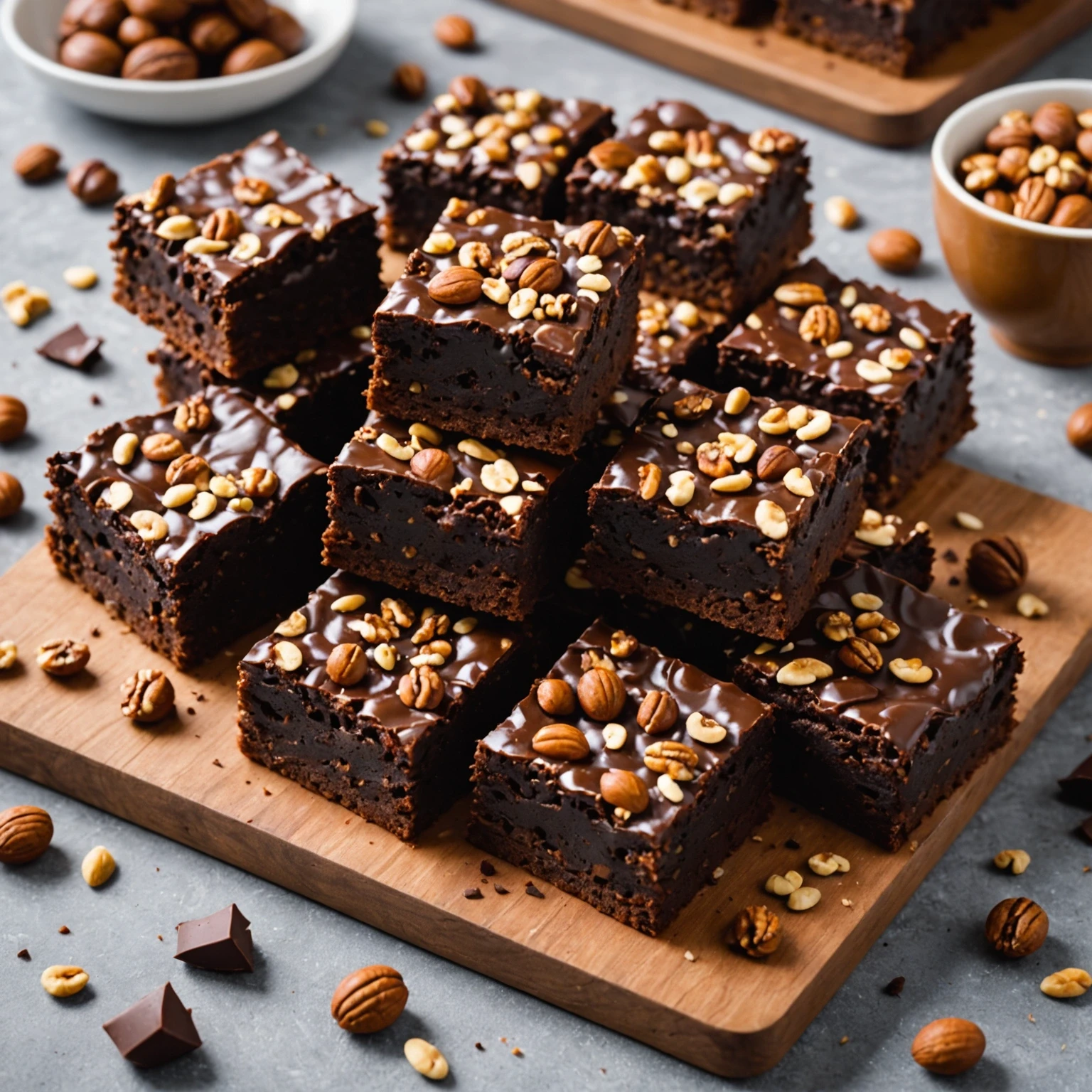 Recipe Image Nutty Brownies