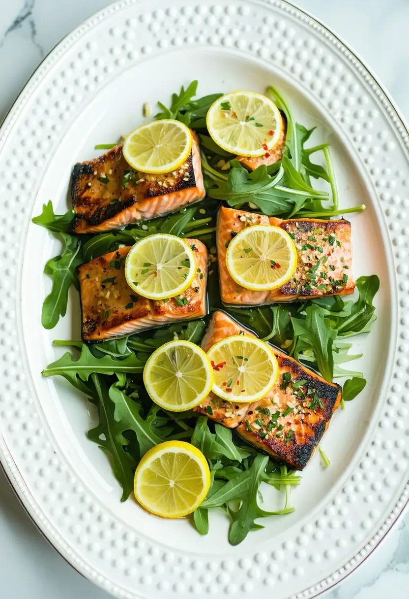 Recipe Image One-Pan Lemon Garlic Salmon