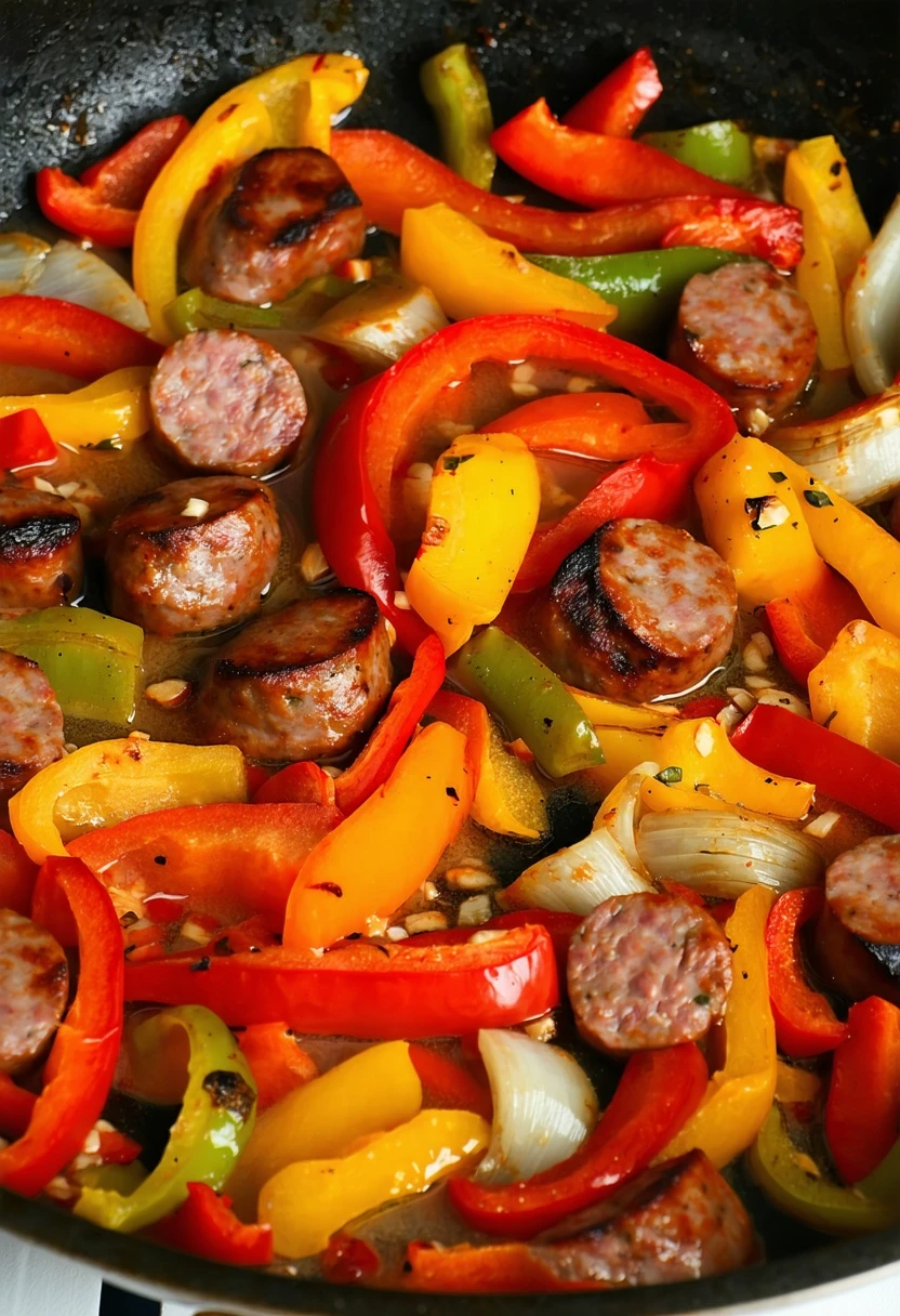Recipe Image One-Pan Sausage and Peppers