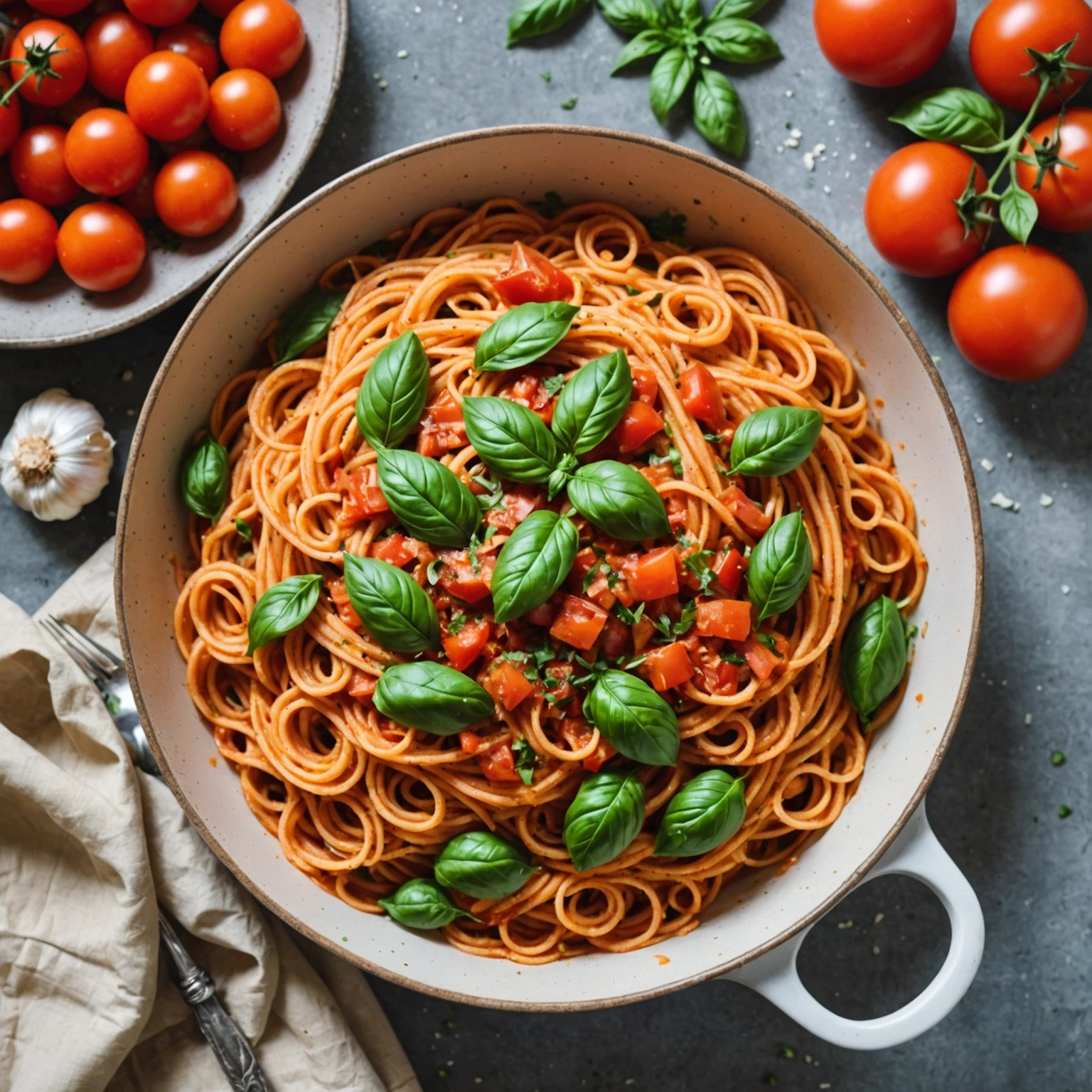 One-Pot Tomato Basil Pasta Recipe | Give Me Cookie