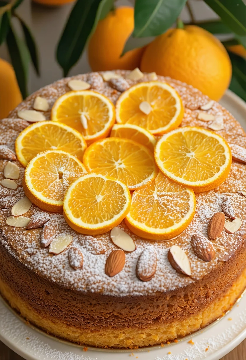 Recipe Image Orange Blossom Almond Cake