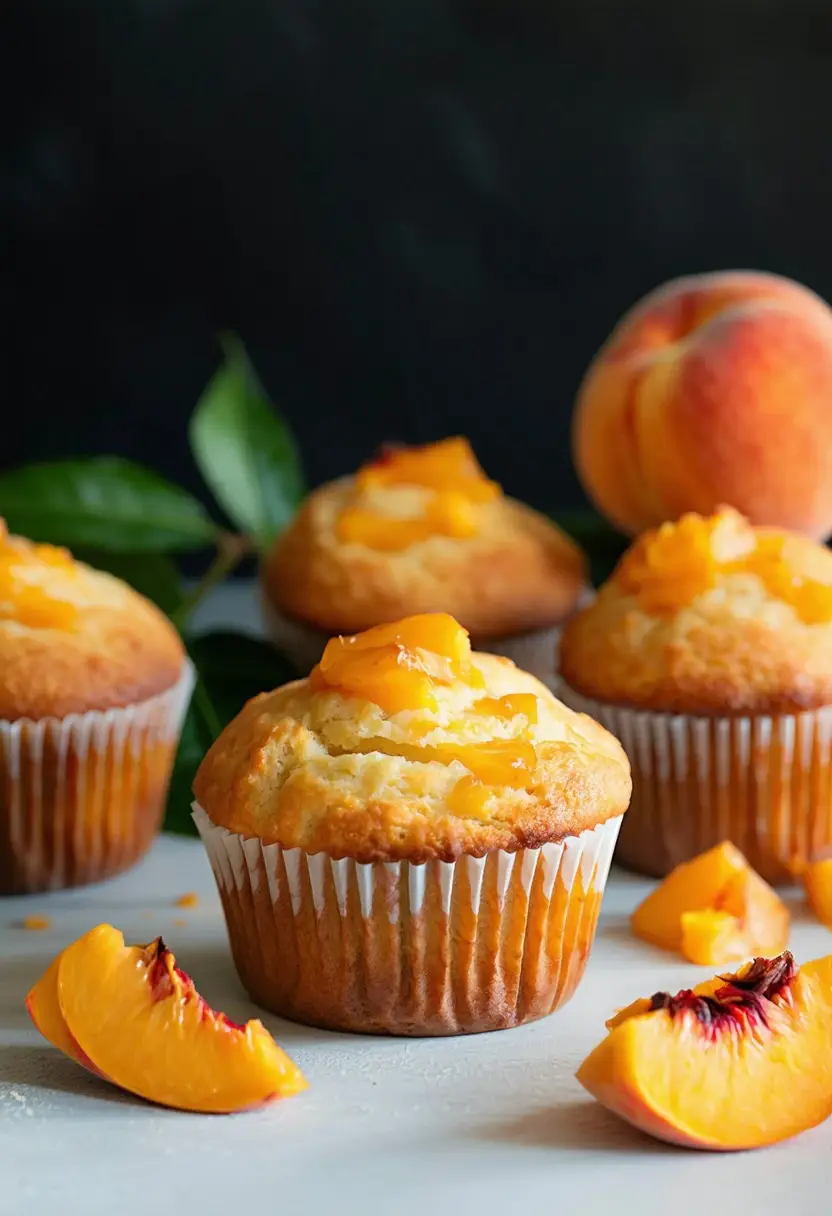 Recipe Image Peach Muffins
