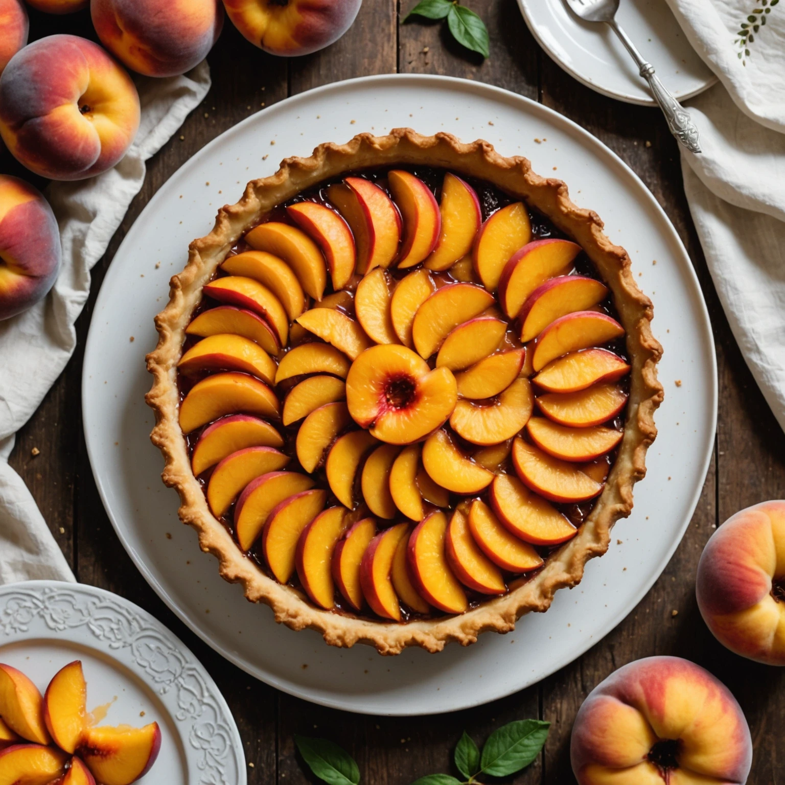 Recipe Image Peach Tart
