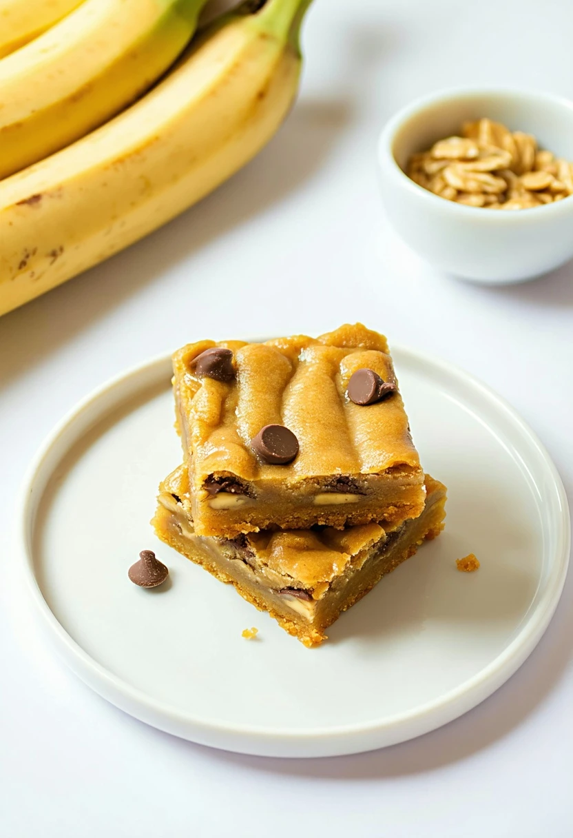 Recipe Image Peanut Butter Banana No-Bake Bars
