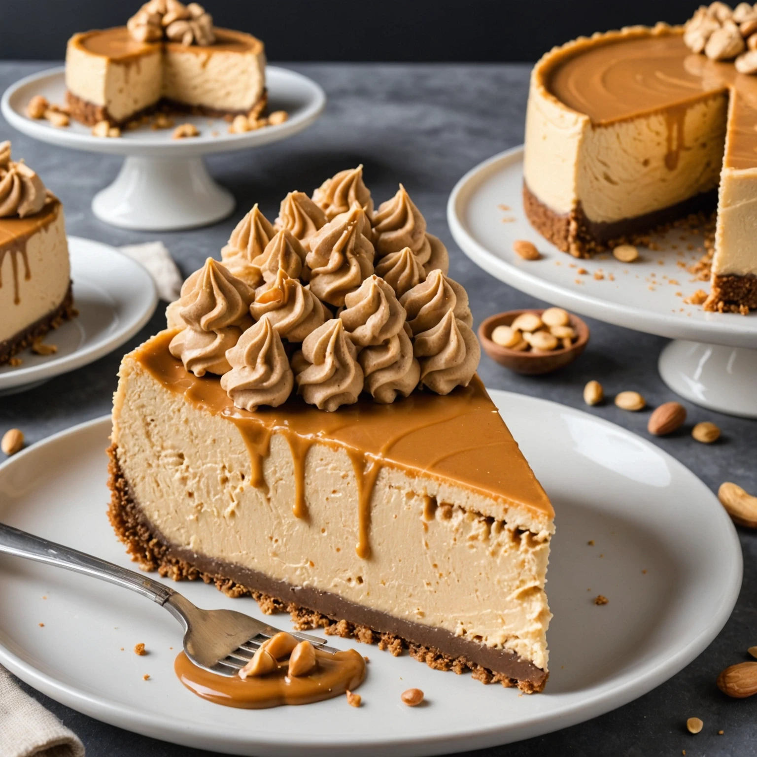 Recipe Image Peanut Butter Cheesecake