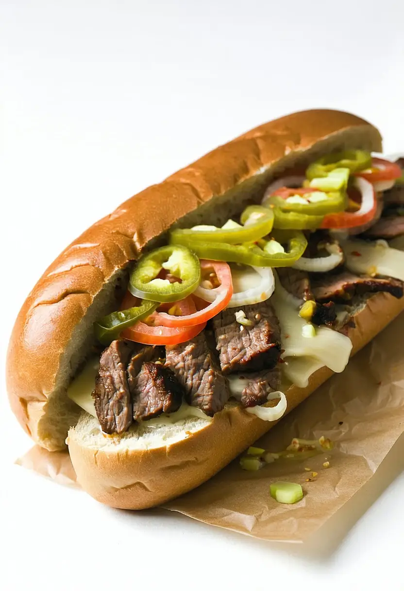 Recipe Image Philly Cheesesteak Sandwich