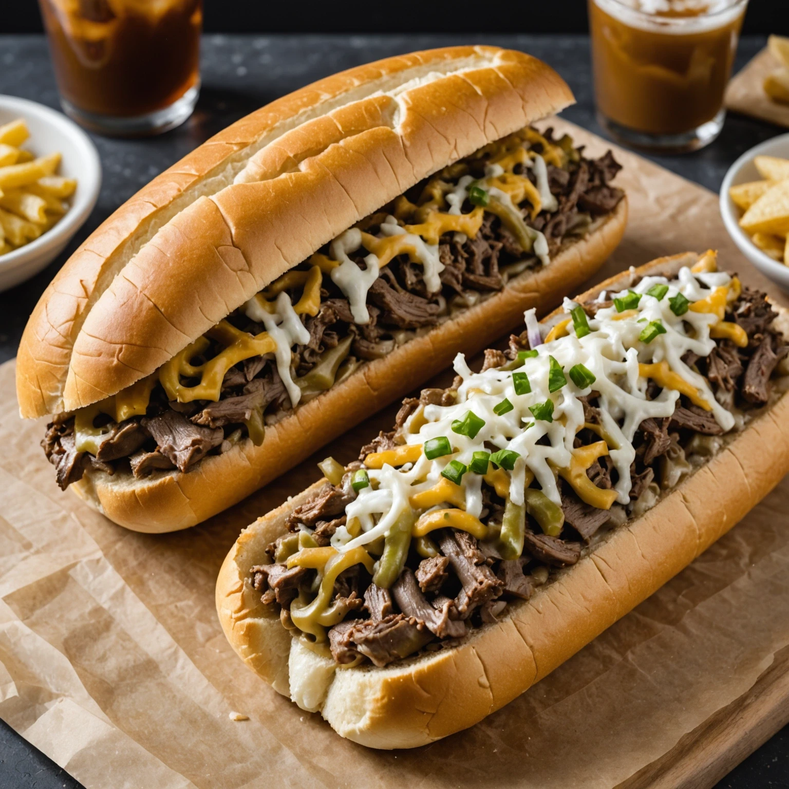 Recipe Image Philly Cheesesteak Sandwich