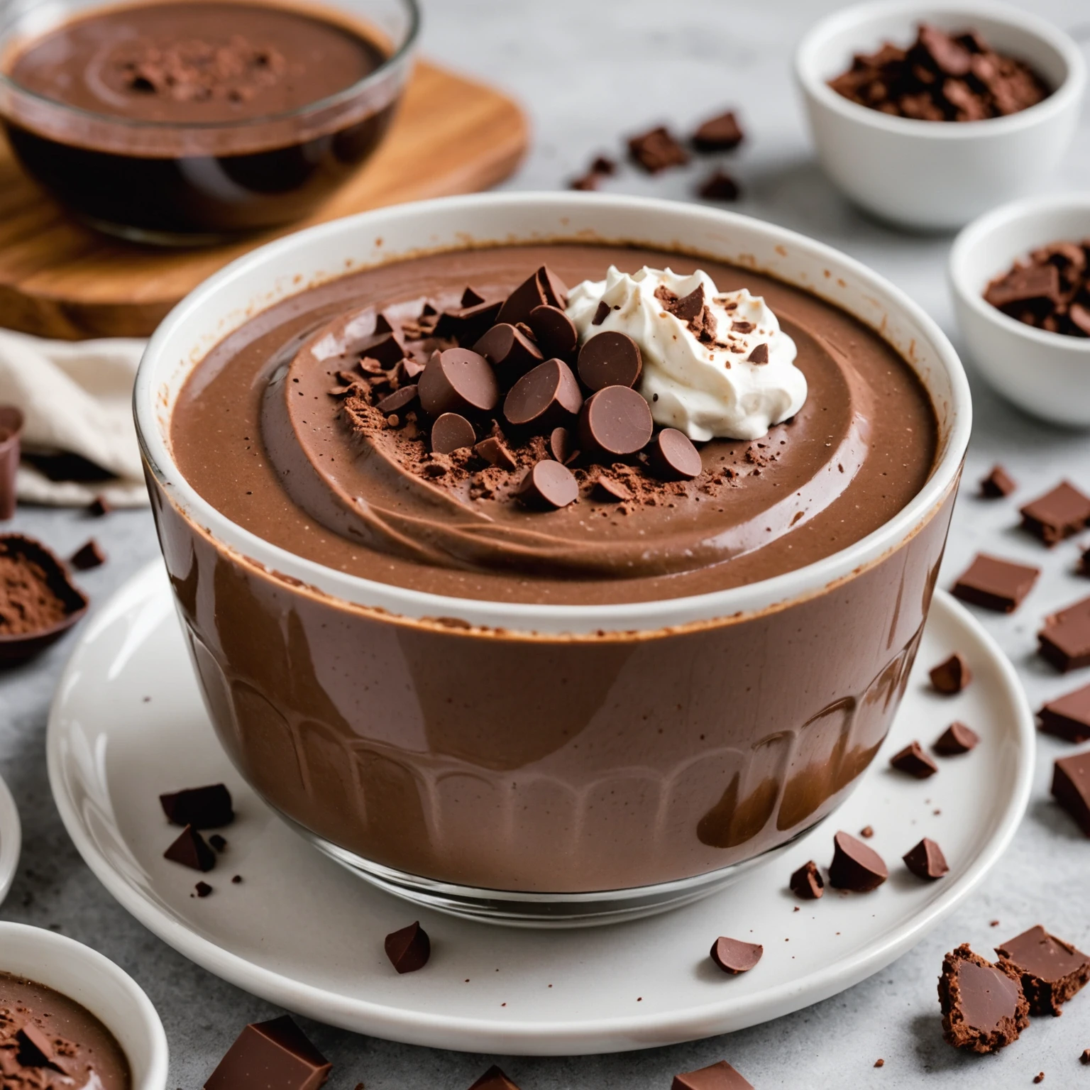 Recipe Image Protein Chocolate Pudding