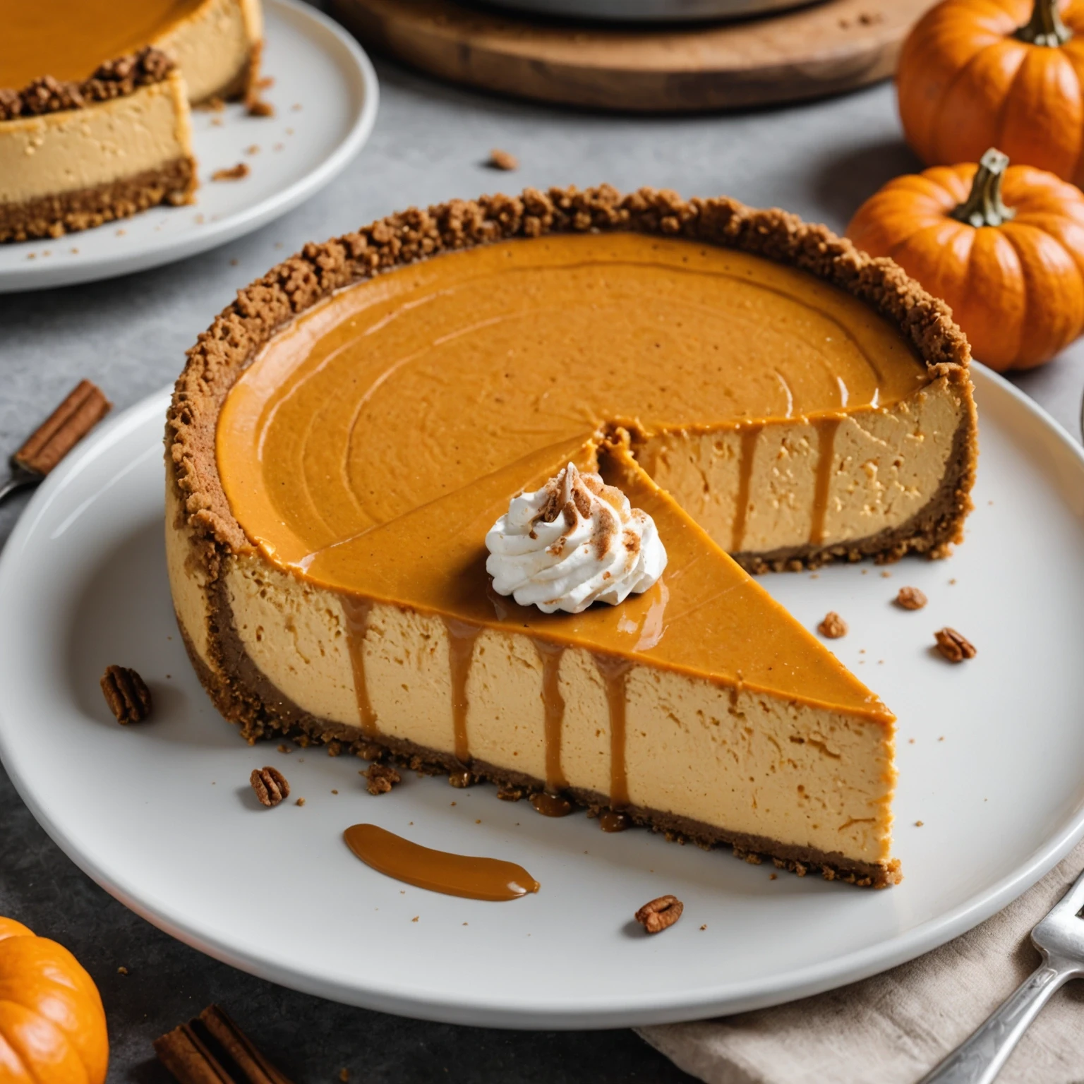 Recipe Image Pumpkin Cheesecake