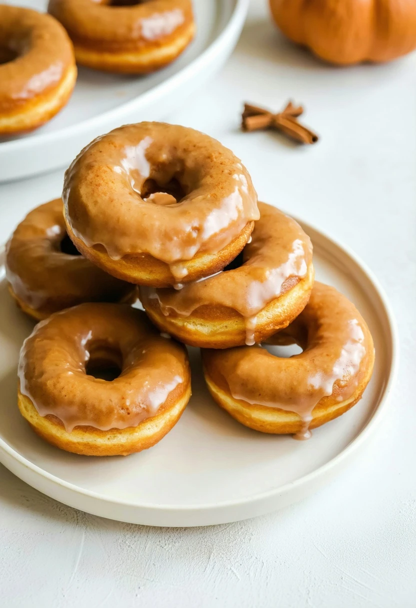 Recipe Image Pumpkin Spice Donuts
