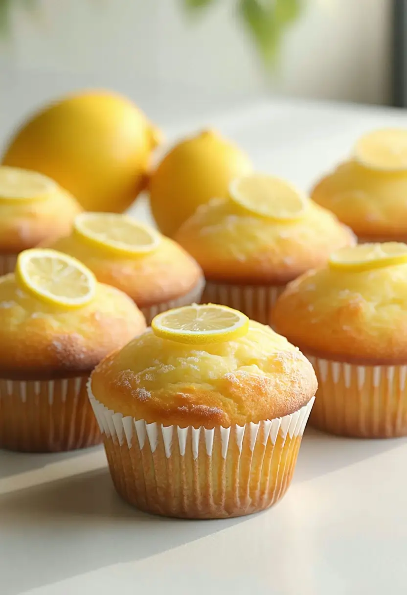 Recipe Image Quick Lemon Muffins
