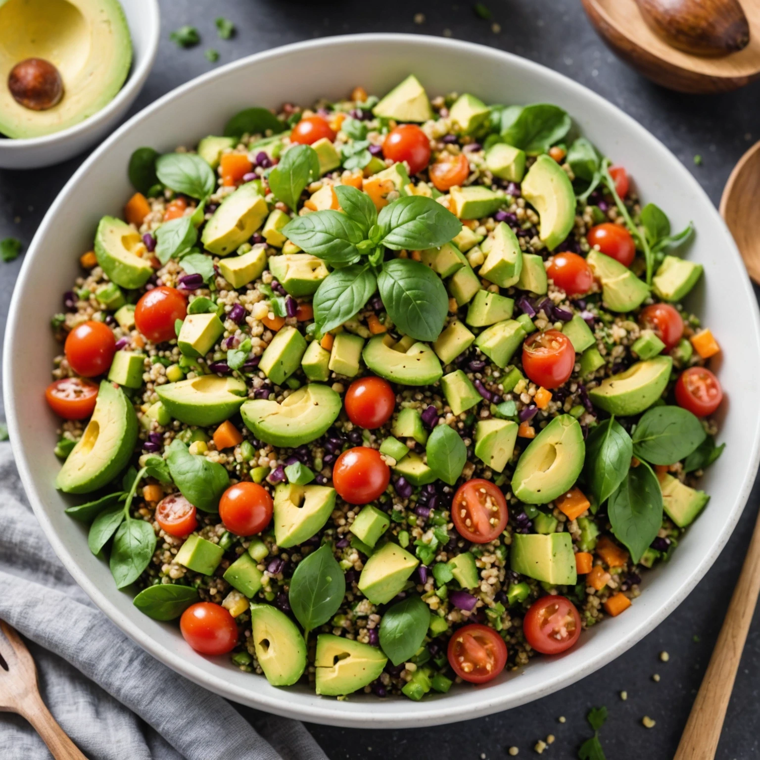 Recipe Image Quinoa Salad with Avocado