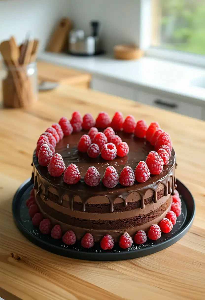 Recipe Image Raspberry Chocolate Cake