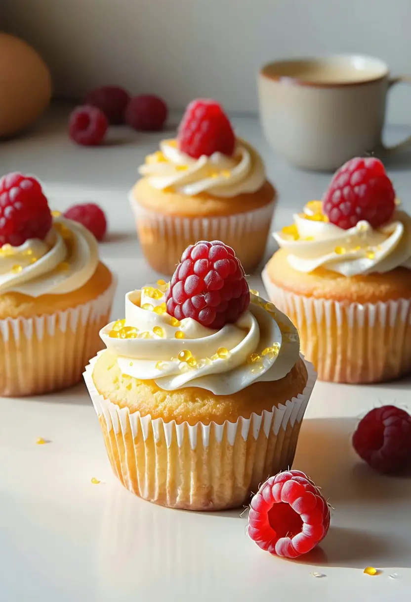 Recipe Image Raspberry Lemon Cupcakes