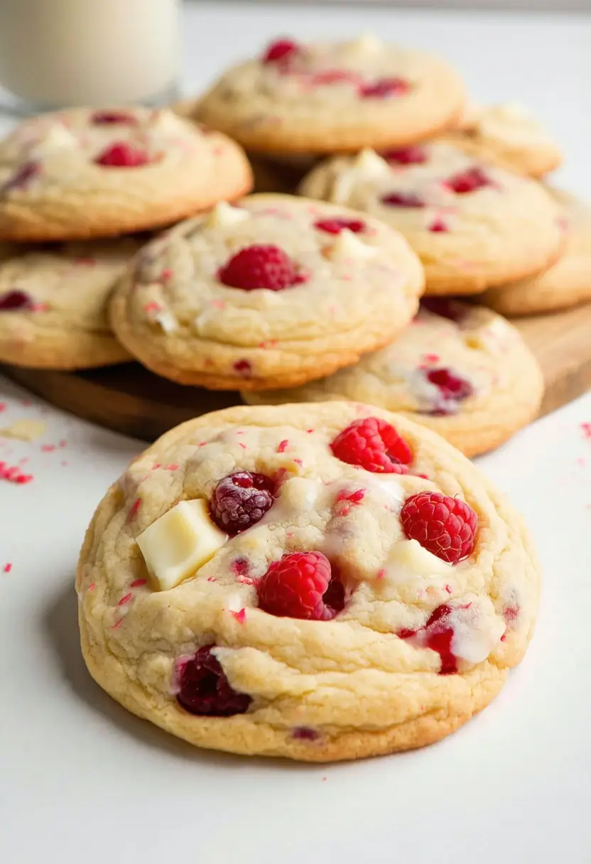 Recipe Image Raspberry White Chocolate Cookies