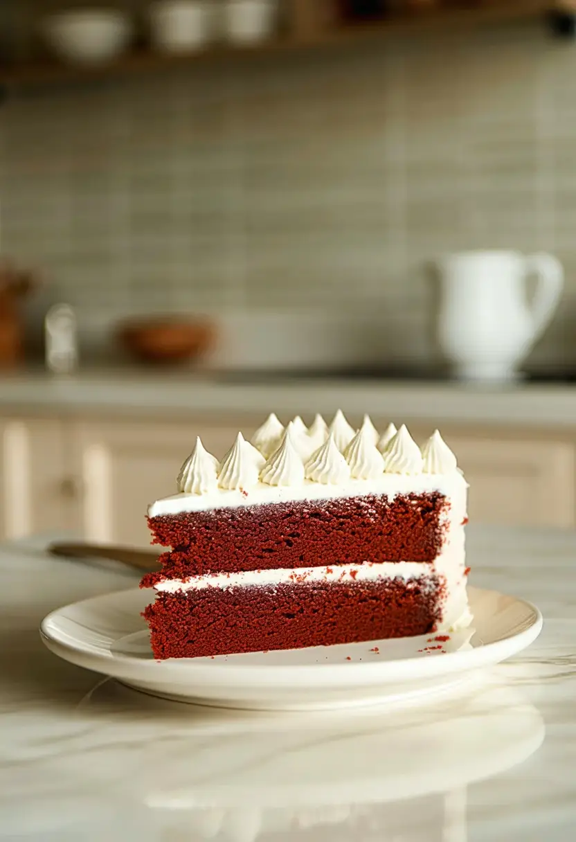 Recipe Image Red Velvet Cake with Buttercream Frosting