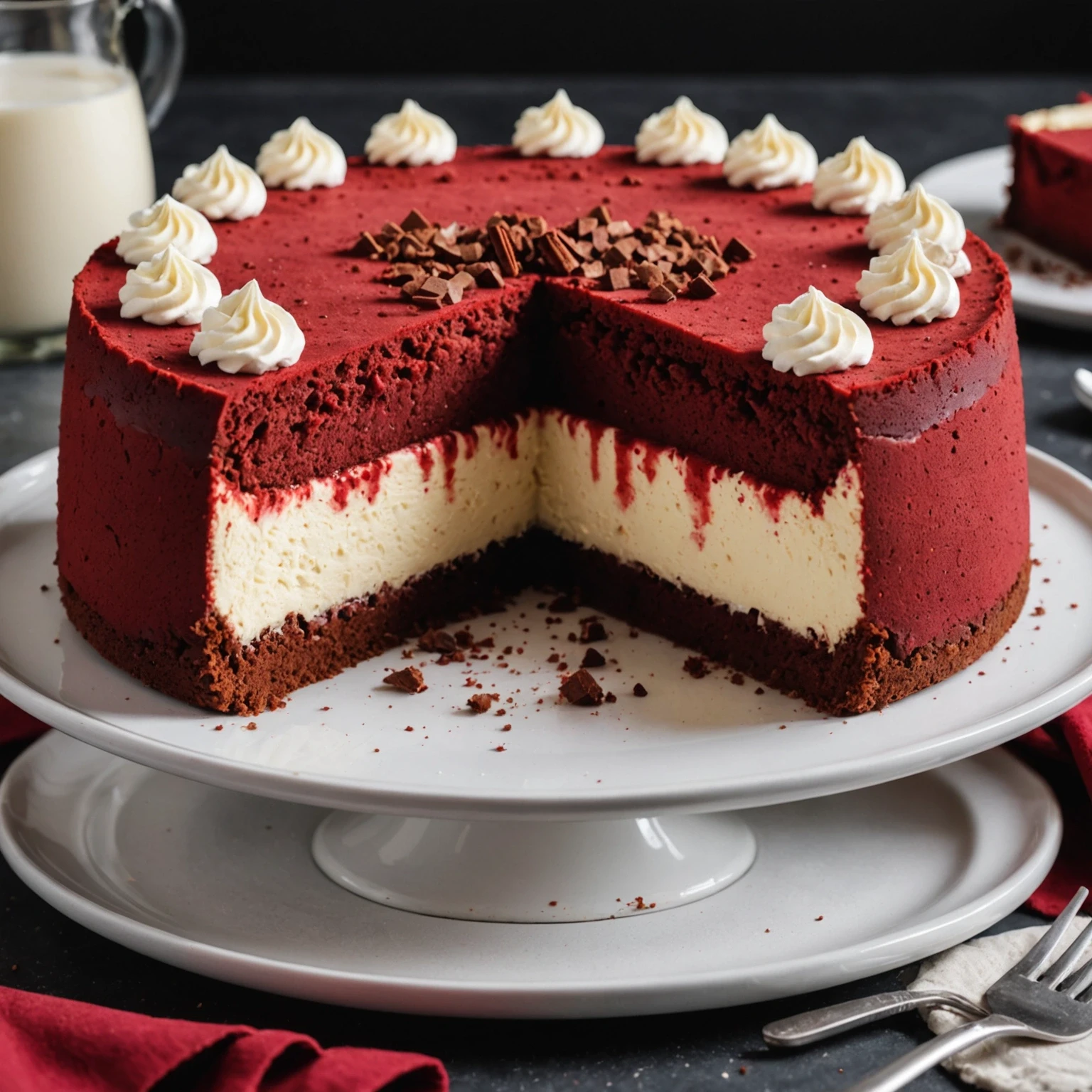 Red Velvet Cheesecake Recipe | Give Me Cookie