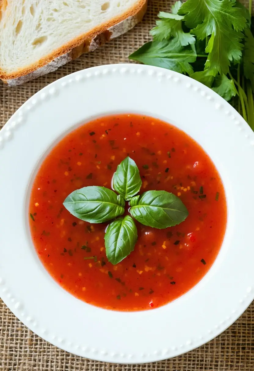 Recipe Image Refreshing Gazpacho