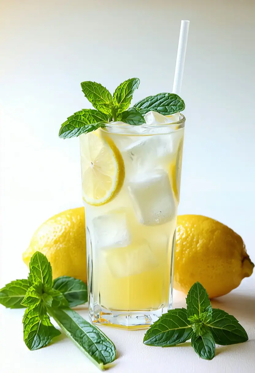 Recipe Image Refreshing Lemon Mint Cooler