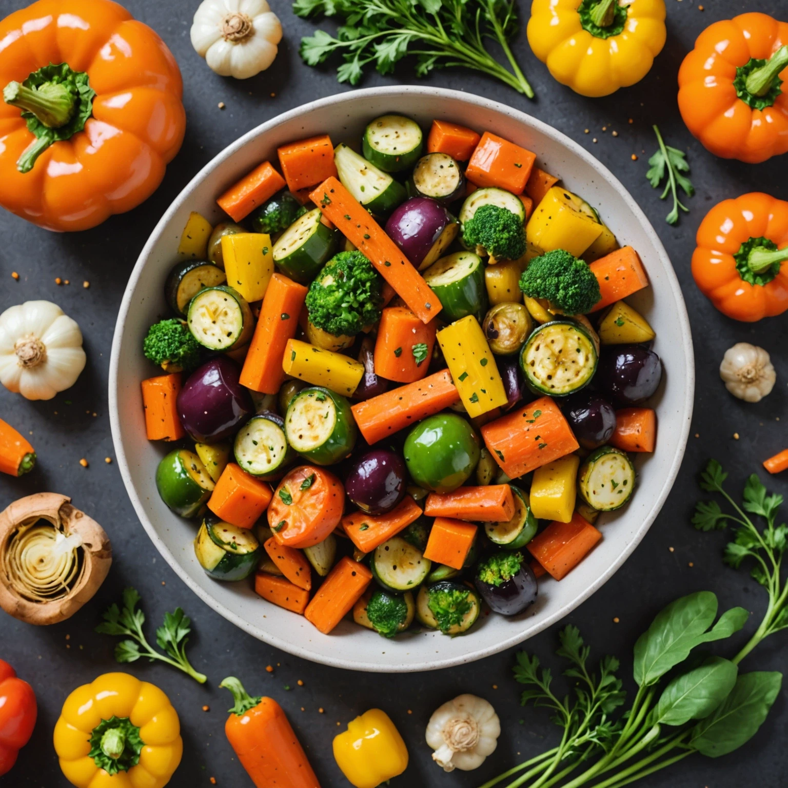 Roasted Vegetable Medley Recipe | Give Me Cookie