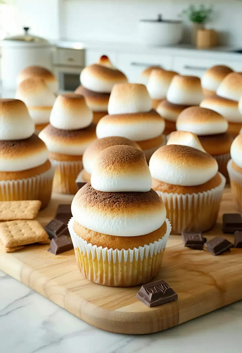 Recipe Image S'mores Cupcakes