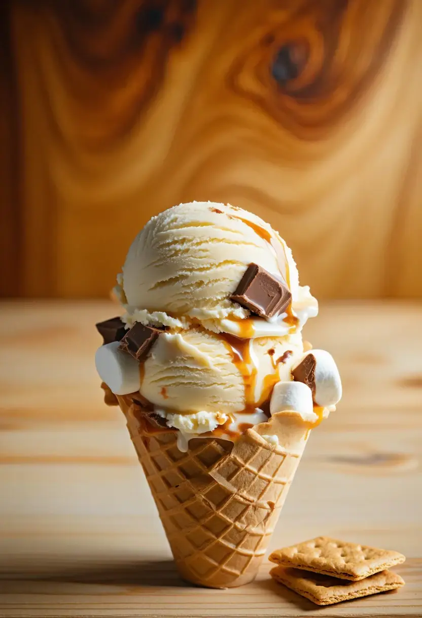 Recipe Image S'mores Ice Cream