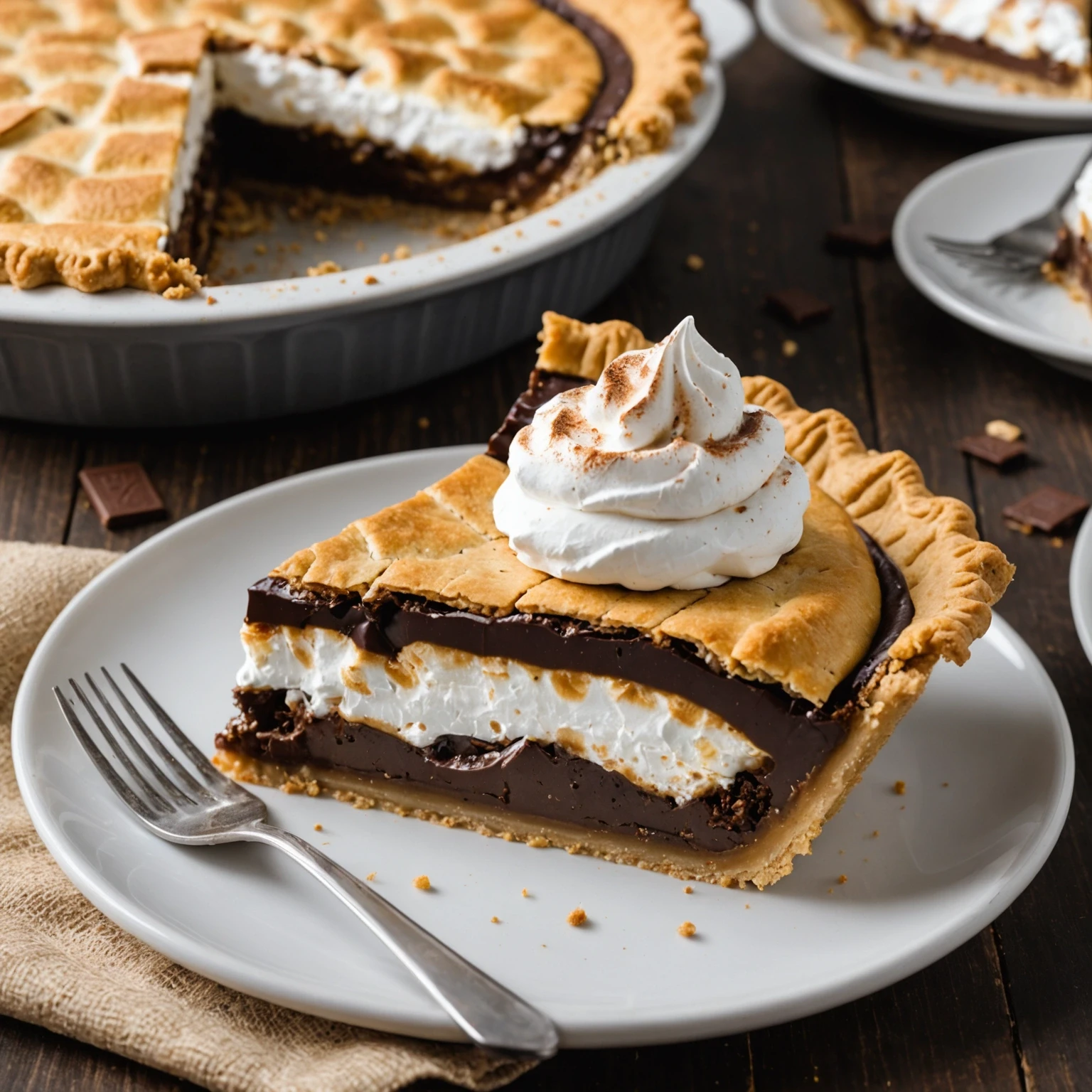 Recipe Image S'mores Pie