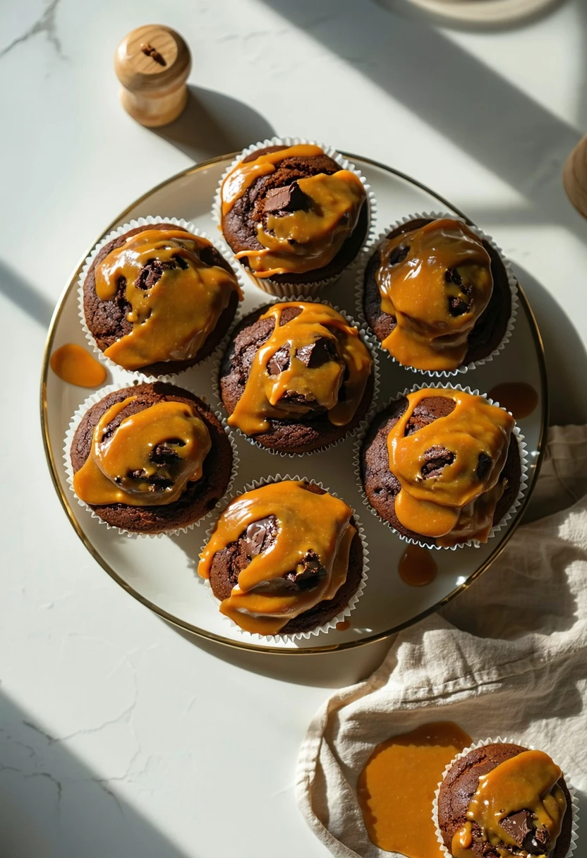 Recipe Image Salted Caramel Chocolate Muffins